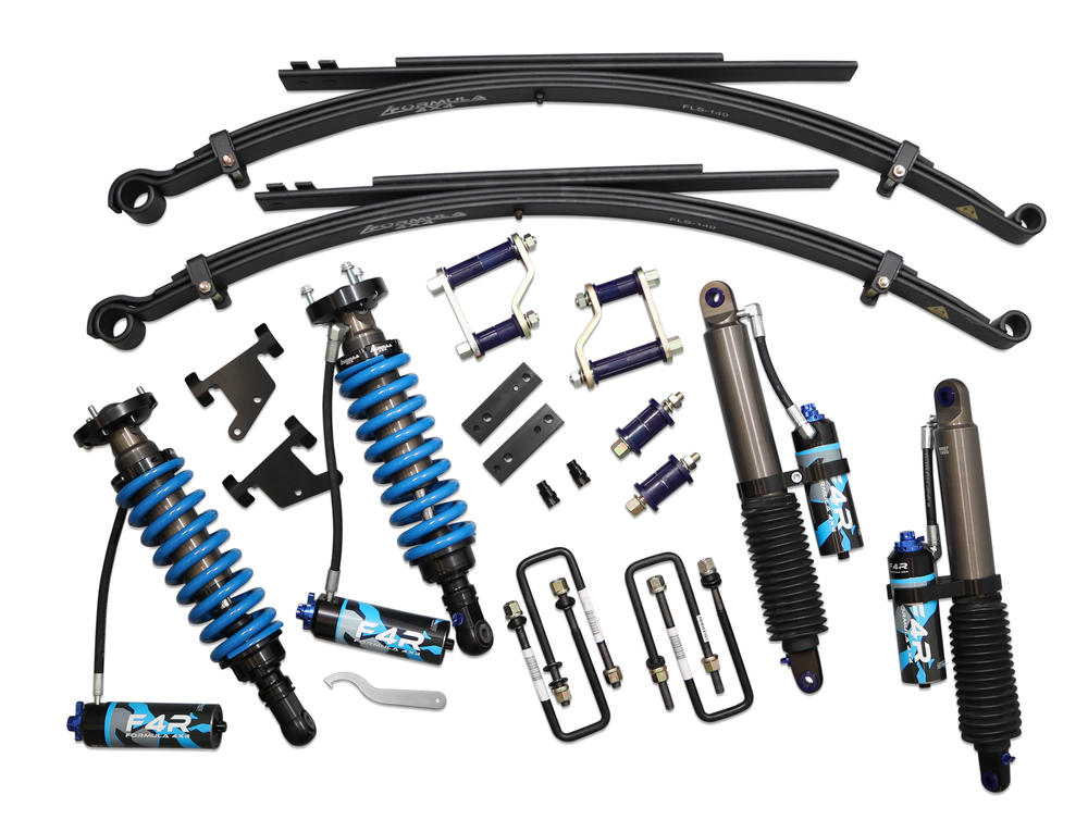 Formula 4x4 2 Inch to 3 Inch Adjustable Formula 4x4 Lift Kit to suit Isuzu D-Max TFS, RG01 2019-on & Mazda BT-50 TFS, RG04 2020-on