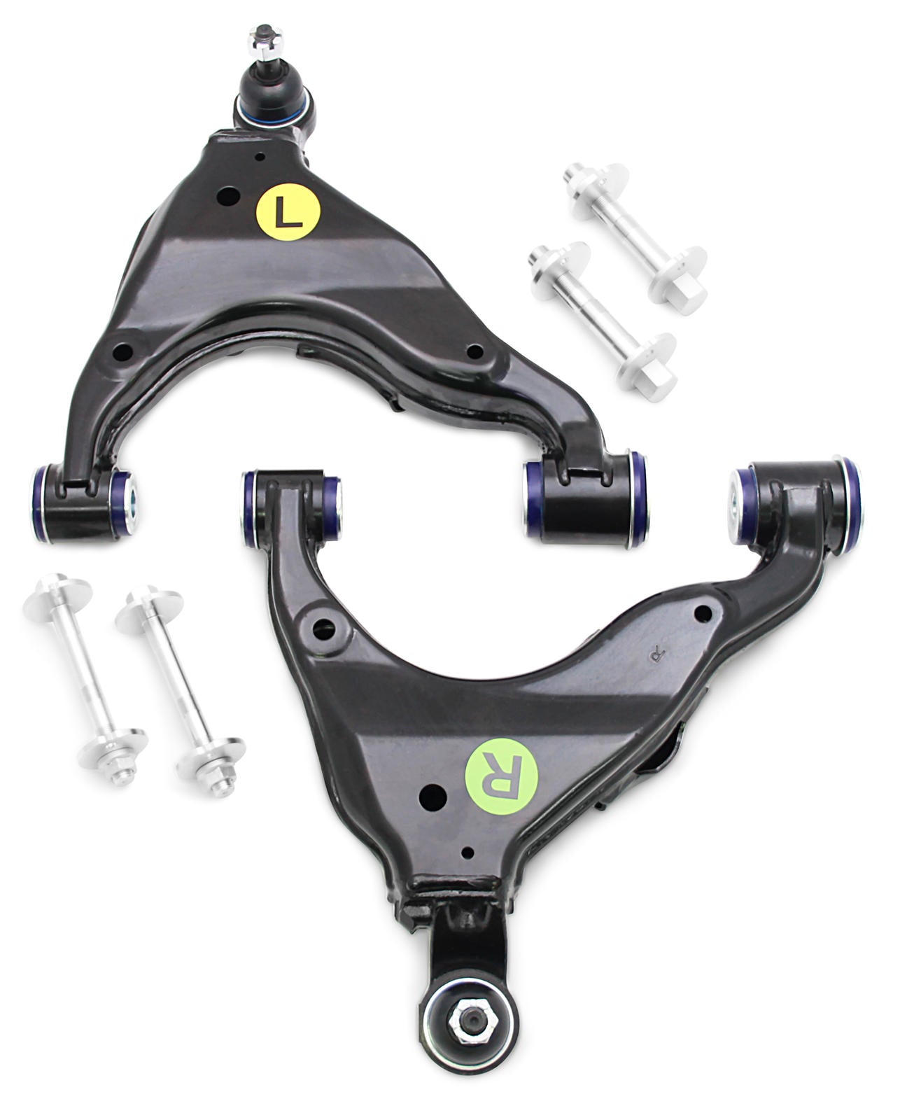 SuperPro Standard Lower Arm Kit Fits Prado 150 Series TRC483