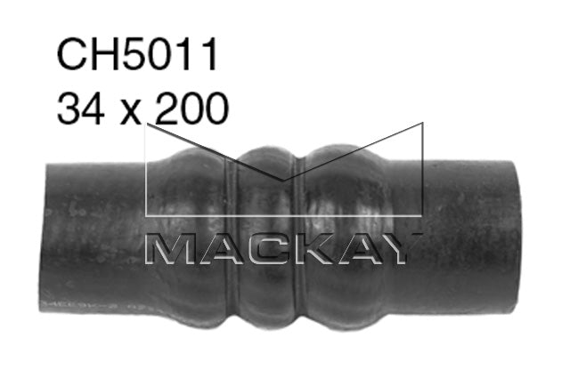 Mackay Top Radiator Hose CH5011