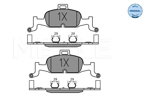 MEYLE Brake Pad Set 025 224 0216