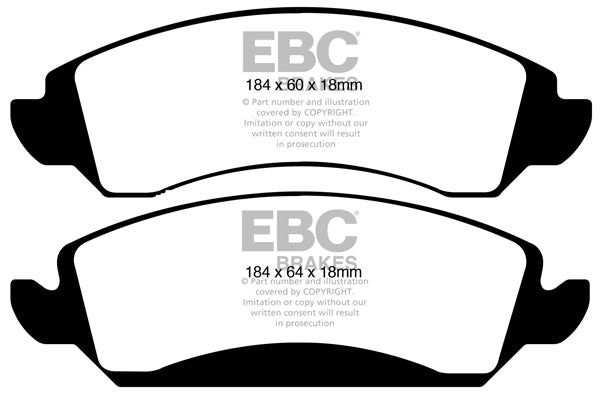 EBC Brake Pad Set DP61830