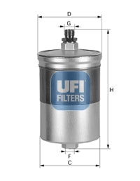 UFI Filters Fuel Filter 31.563.00