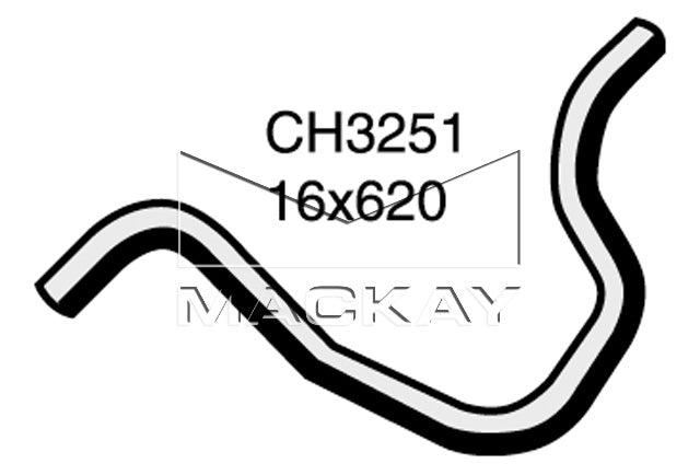 Mackay Heater Hose CH3251