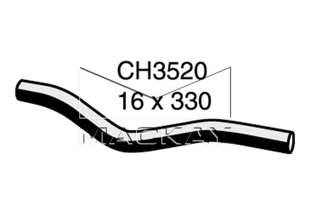 Mackay Heater Hose CH3520