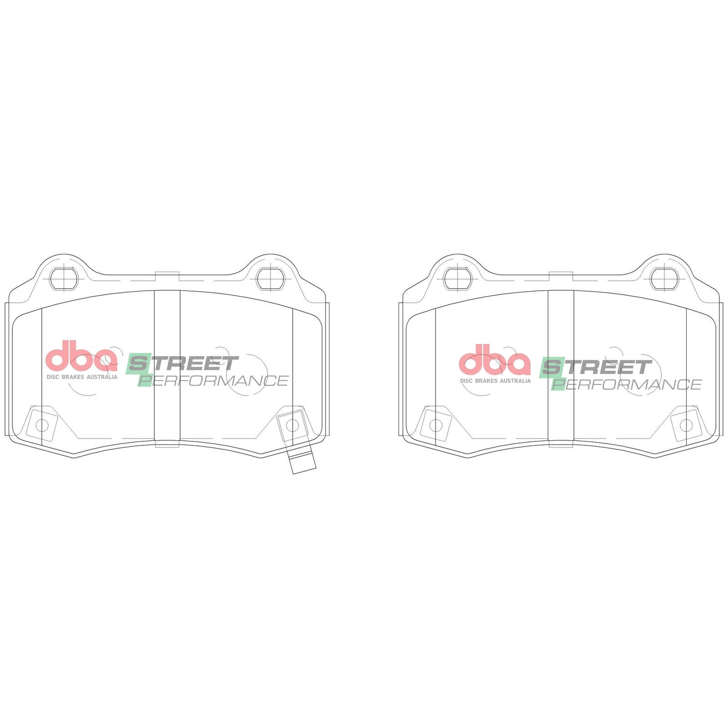 DBA SP Performance Brake Pad Set DB15041SP