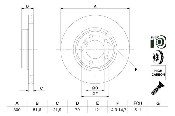 Bosch Wear Sensor 1 987 473 515