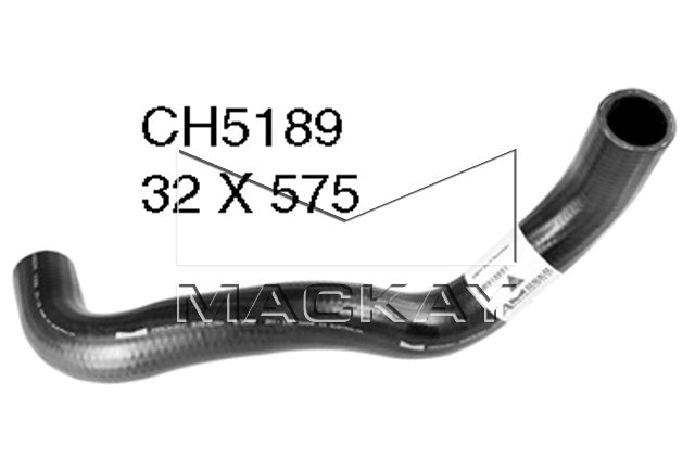 Mackay Bottom Radiator Hose CH5189