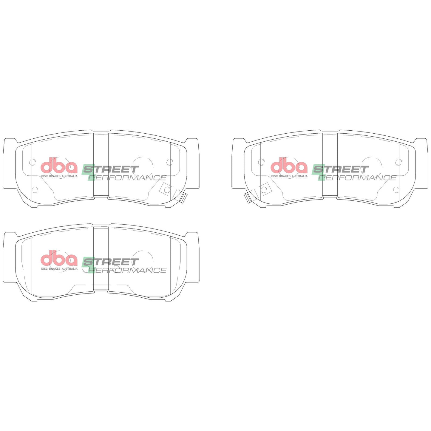 DBA SP Performance Brake Pad Set DB2035SP