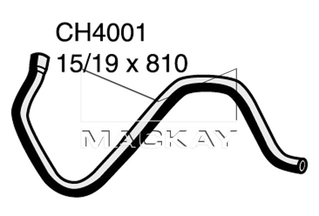 Mackay Heater Hose CH4001