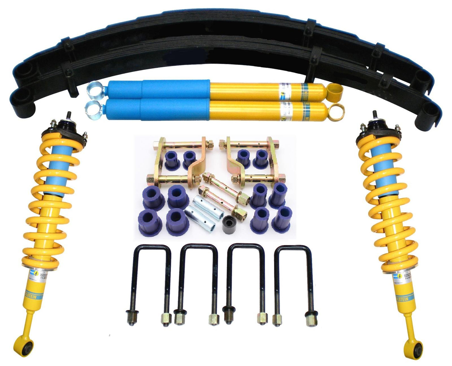 Bilstein 2-3 Inch 50-75mm 4x4 ReadyStrut Lift Kit to suit Toyota Hilux 2005-2015 & Foton Tunland 2012-2024
