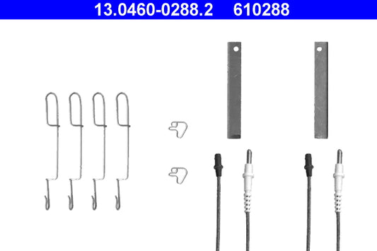 ATE Brake Pad Accessory Kit 13.0460-0288.2