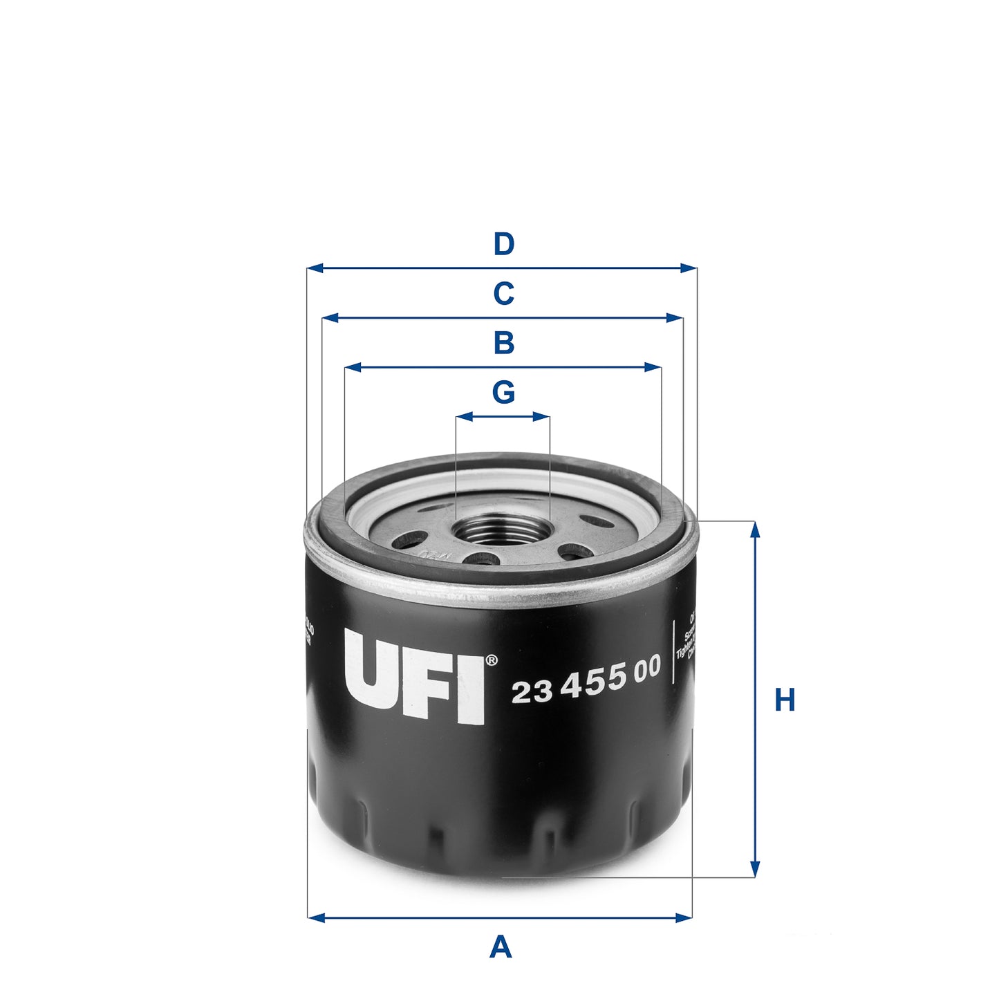 UFI Filters Oil Filter 23.455.00