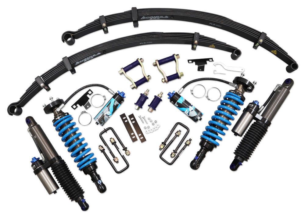 Formula 4x4 2 Inch to 3 Inch Adjustable Formula 4x4 Lift Kit to suit Isuzu D-Max 2012-2020 & Holden Colorado 2012-2020