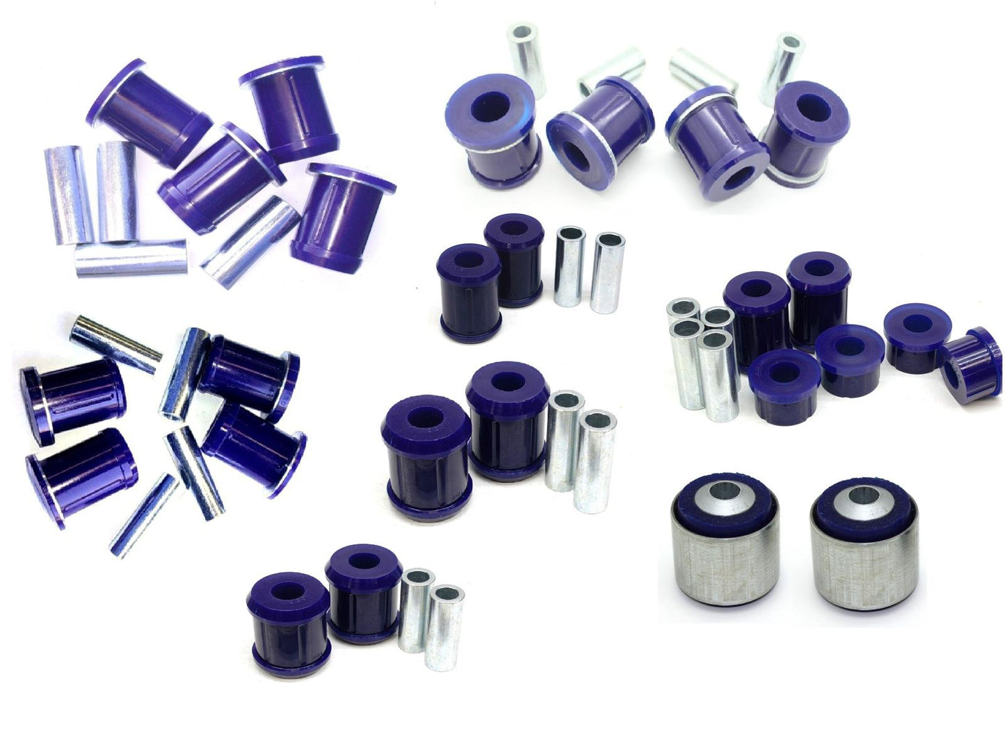 SuperPro F&R Enhancement Bush Kit Fits Mitsubishi KIT206K