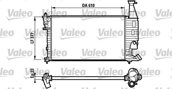 Valeo Radiator 732563