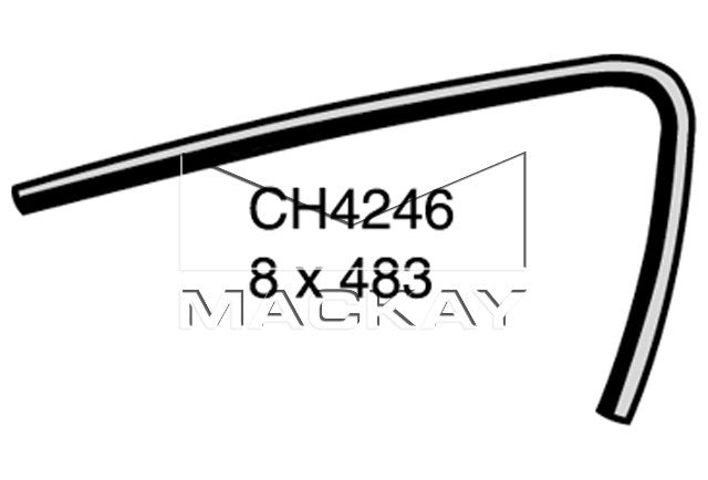 Mackay Radiator Bleed Hose CH4246