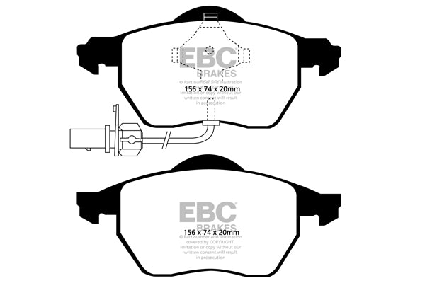 EBC Audi/Skoda/Vw Front Pads DP21483