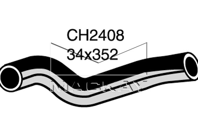 Mackay Bottom Radiator Hose CH2408