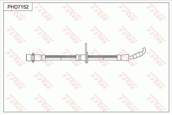 TRW Brake Hose PHD7152