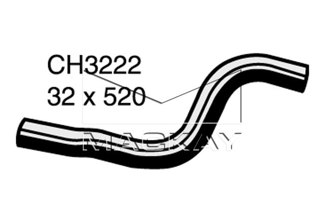 Mackay Bottom Radiator Hose CH3222