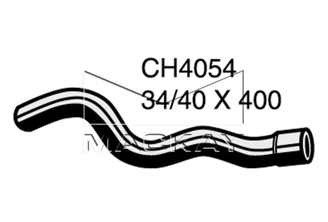 Mackay Bottom Radiator Hose CH4054