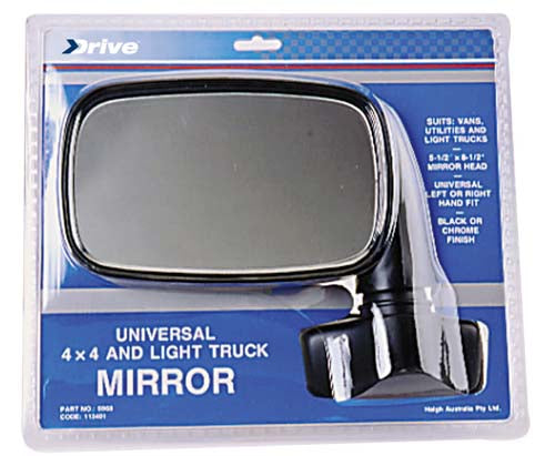 Haigh Sunland 4X4 Safety Mirror Black 5968