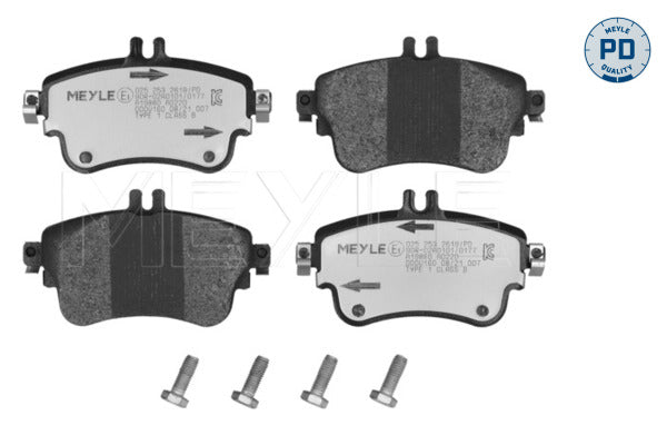 MEYLE Brake Pad Set 025 253 2619/PD