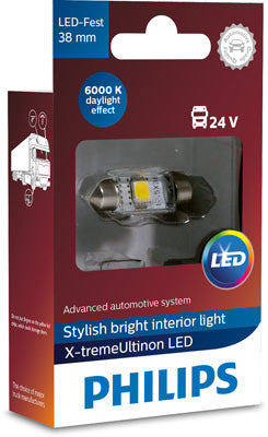 Philips Led Festoon Globe 24V 1W - 1 Pce 249446000KX1