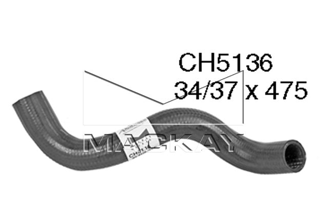 Mackay Bottom Radiator Hose CH5136