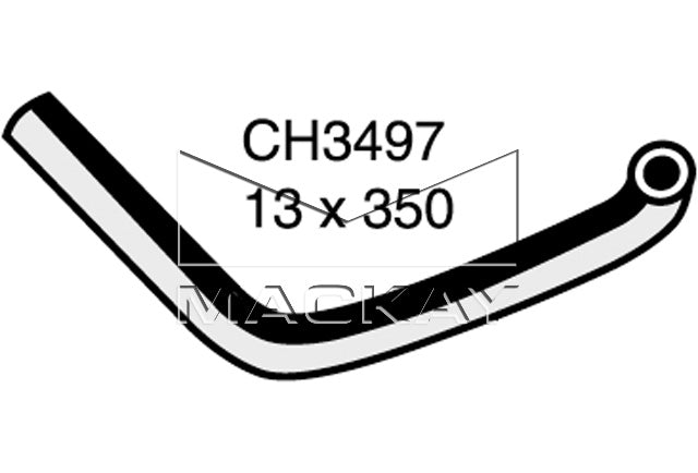 Mackay Bypass Heater Hose CH3497