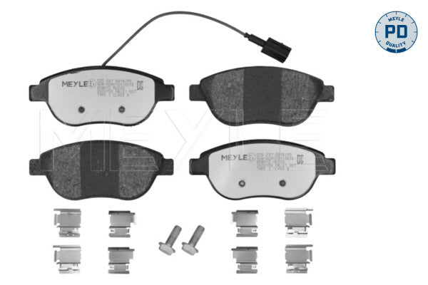 MEYLE Brake Pad Set 025 237 0919/PD