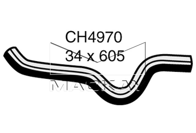 Mackay Top Radiator Hose CH4970