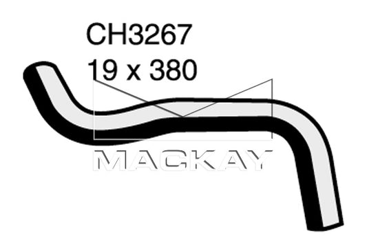 Mackay Bypass Heater Hose CH3267