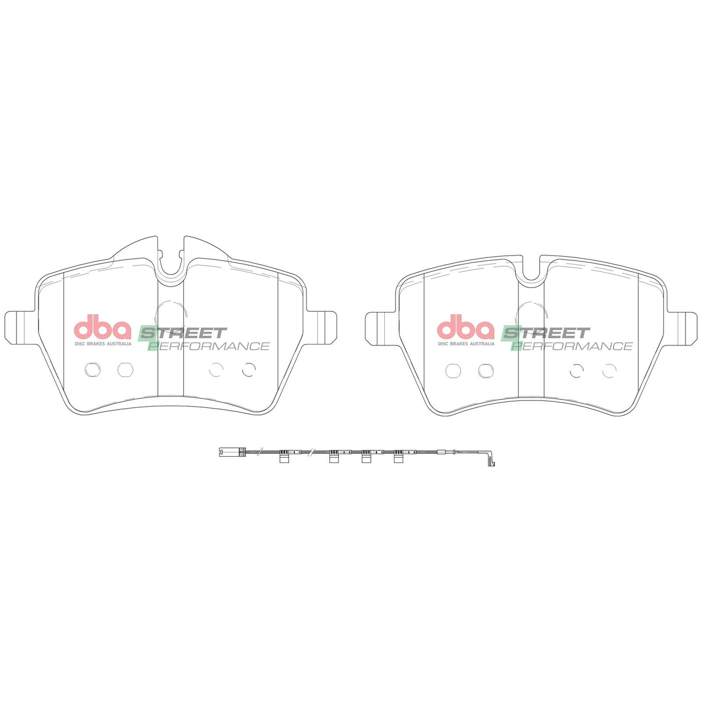 DBA SP Performance Brake Pad Set DB2052SP