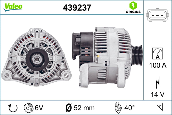 Valeo Alternator 439237