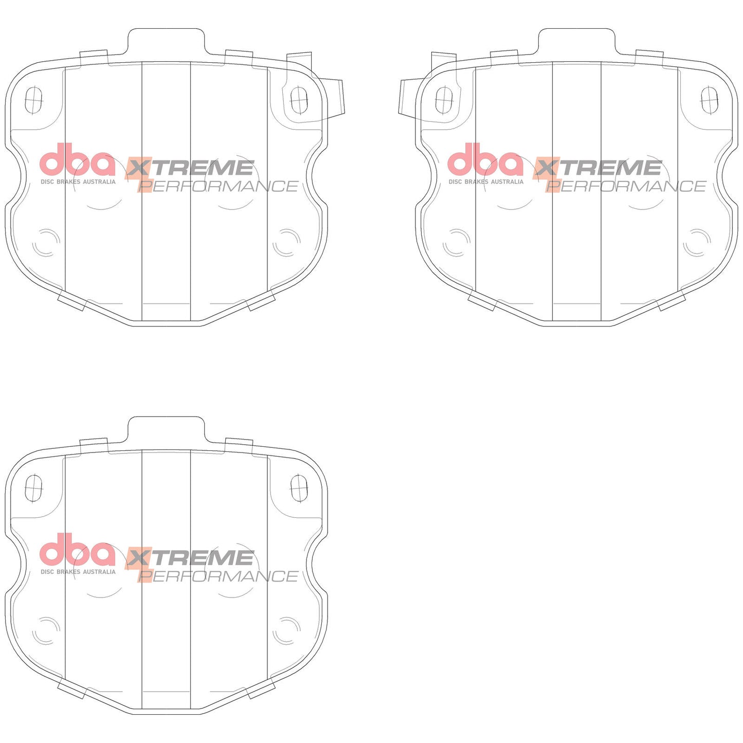 DBA Xtreme Performance Brake Pad Set DB15028XP