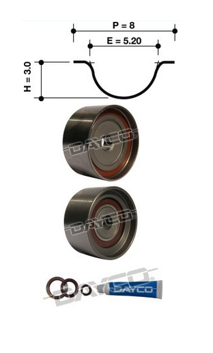 Dayco Timing Belt Kit KTBA115