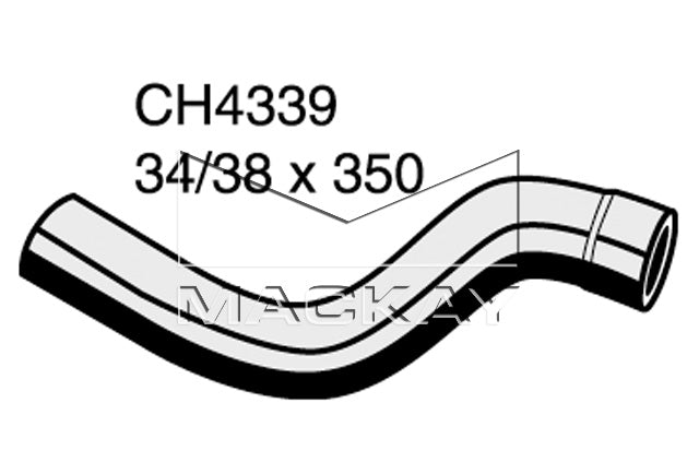 Mackay Bottom Radiator Hose CH4339