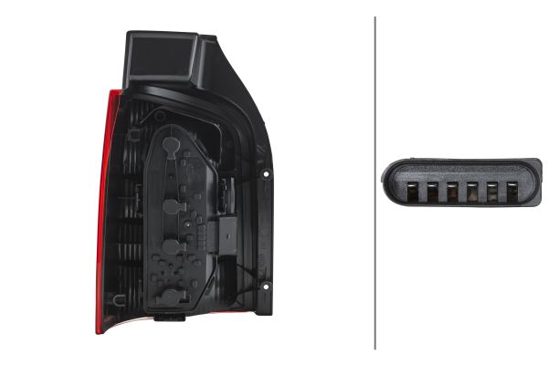 HELLA Tail Light Drivers Side 2SK 008 579-101