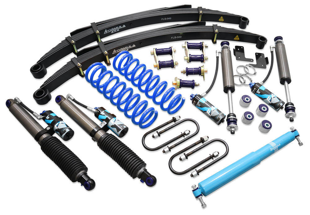 Formula 4x4 2 Inch 50mm Adjustable Formula 4x4 Lift Kit to suit Toyota LandCruiser 76 Series 2007-on