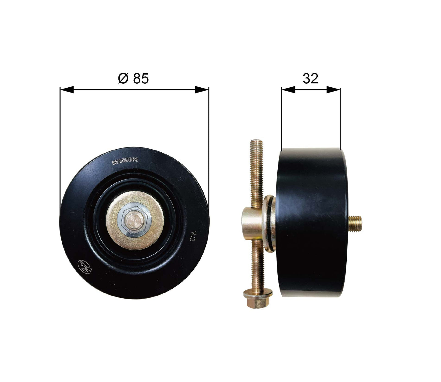Gates DriveAlign Tensioner Pulley 39627
