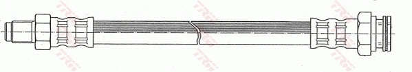 TRW Brake Hose PHB455