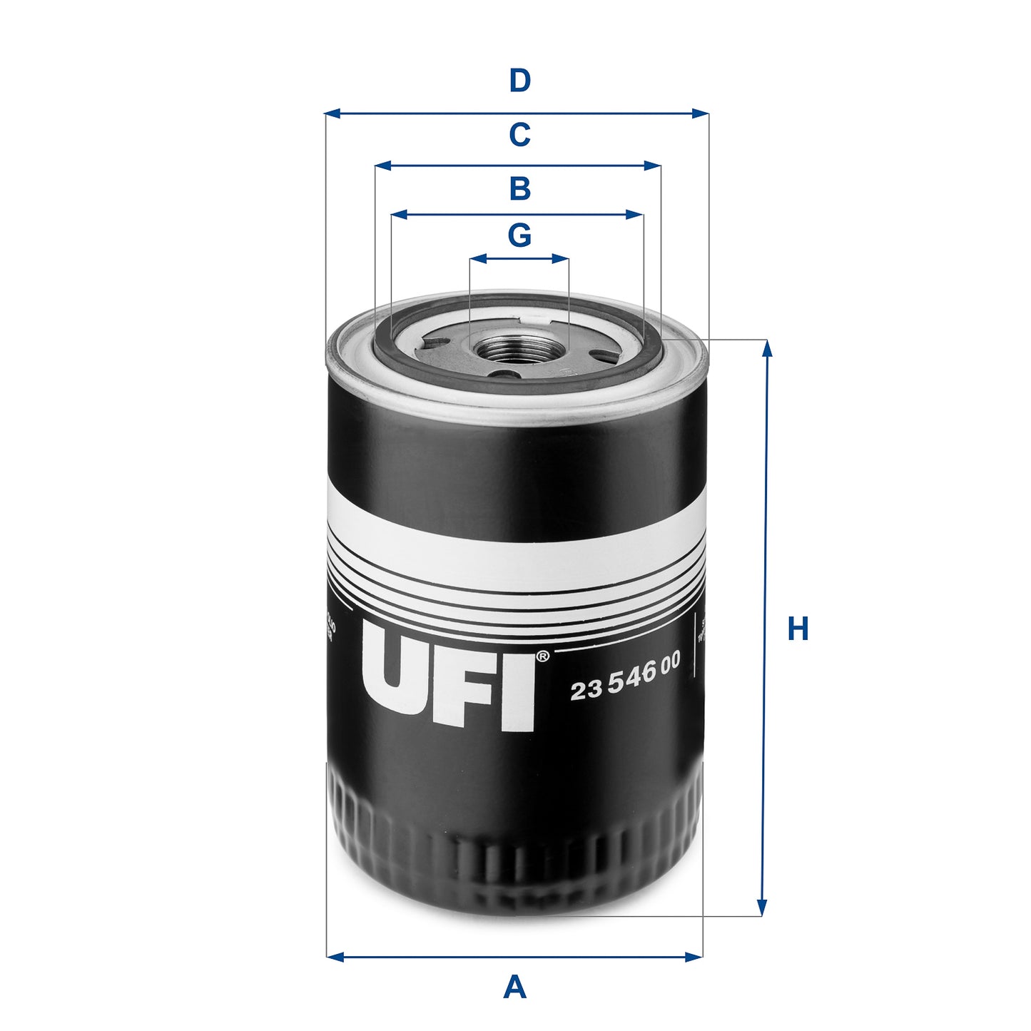UFI Filters Oil Filter 23.546.00