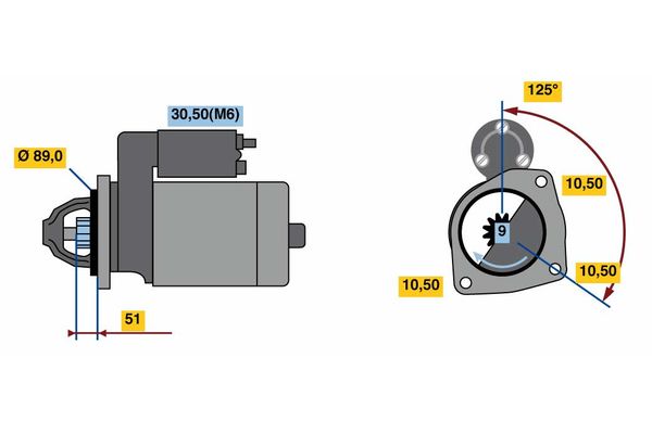 Bosch Oxygen Lambda Sensor 0 258 010 246