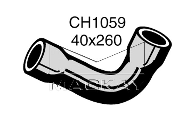 Mackay Bottom Radiator Hose CH1059