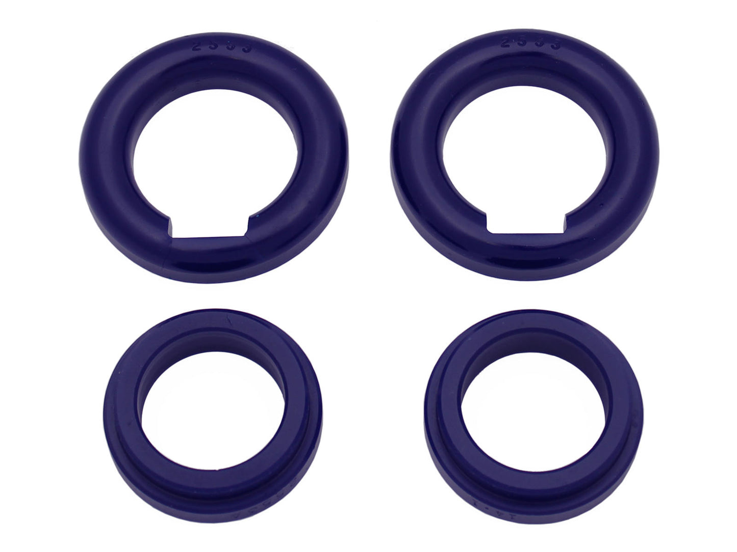 SuperPro Rear Crossmember Supplement Washers Bush Kit Fits Lexus Toyota SPF2553K