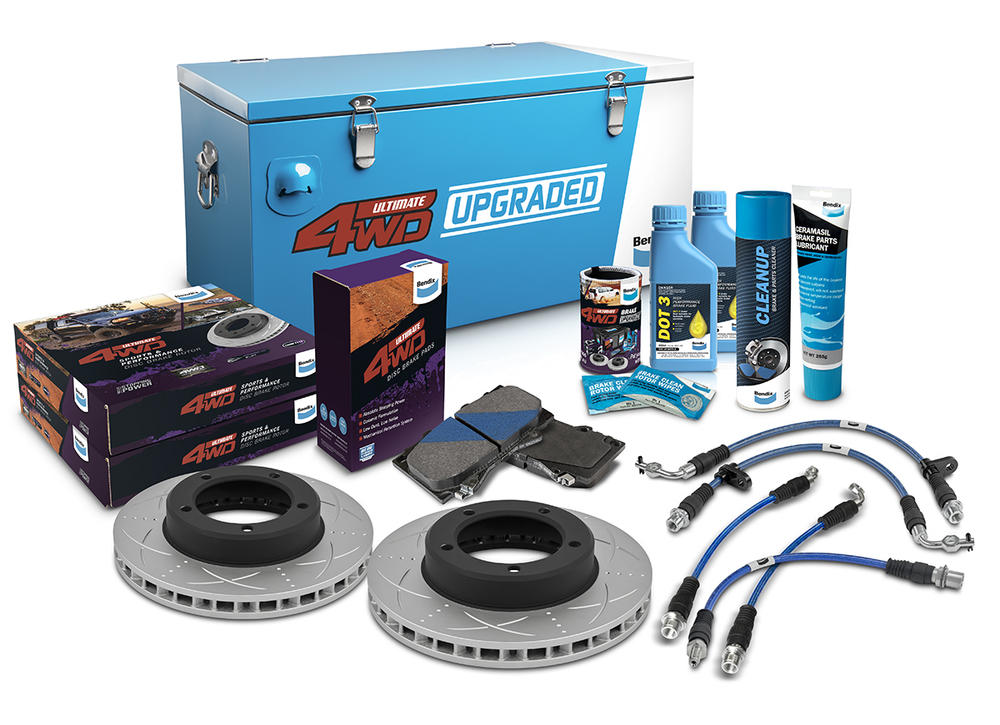 Bendix Ultimate 4x4 Brake Upgrade Kit U4WD-BUK69