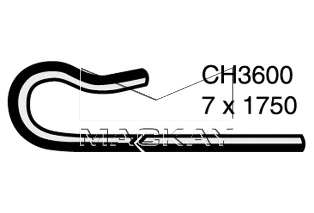 Mackay Expansion Tank Hose CH3600