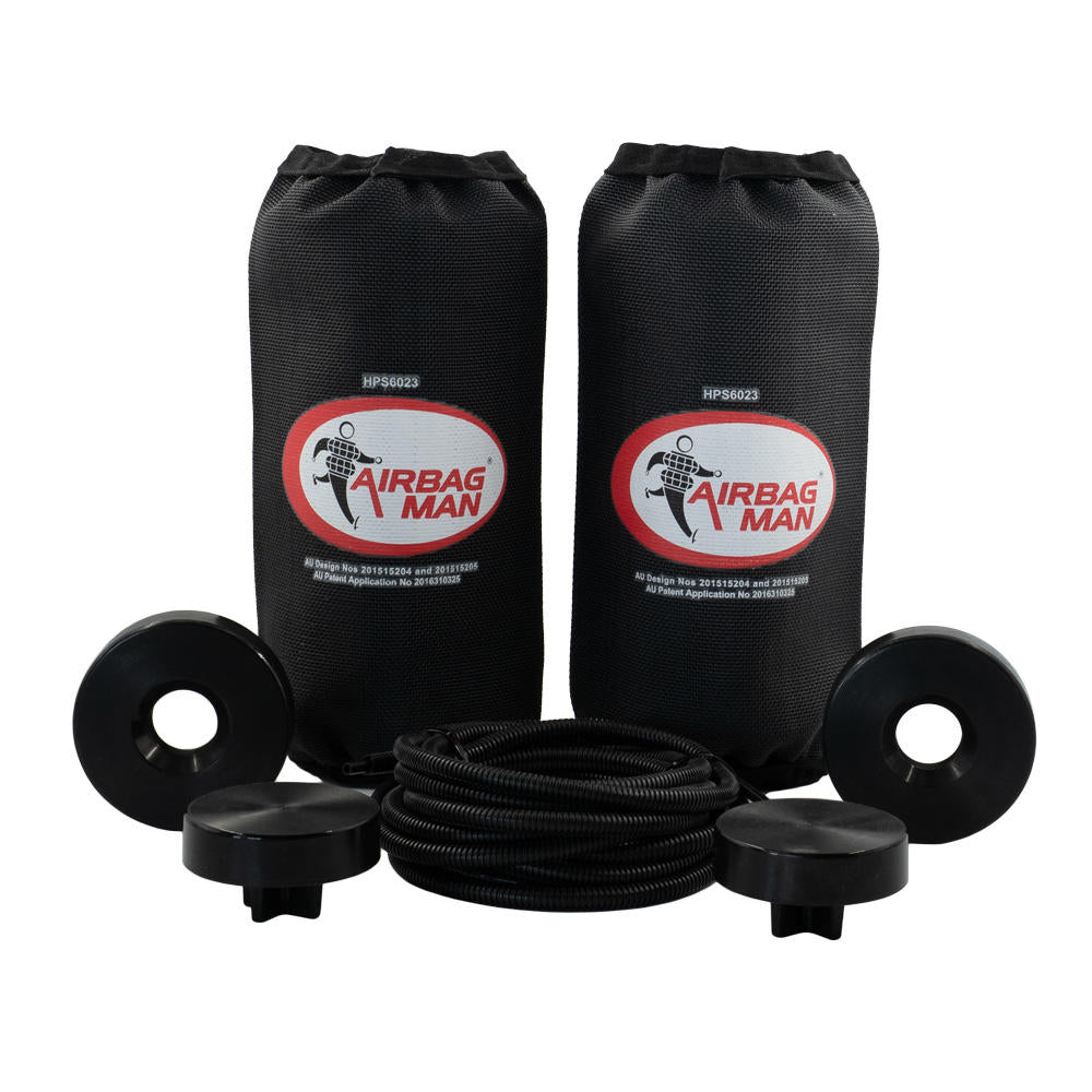 Airbag Man Air Suspension Helper Kit for Coil Springs - High Pressure