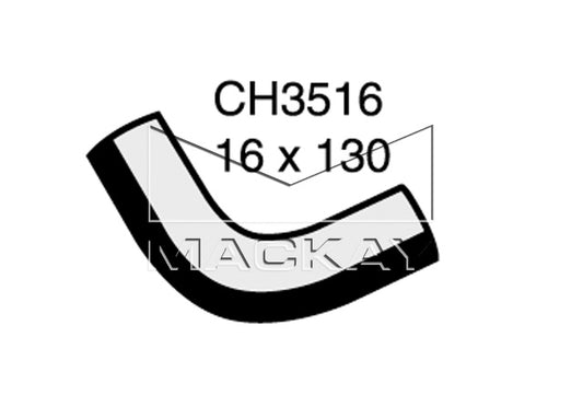 Mackay Bypass Heater Hose CH3516